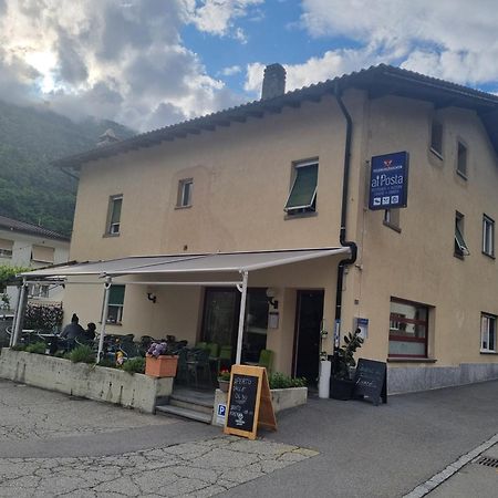 Hotel Ristorante Pizzeria Al Posta, Con Alogio Malvaglia Exterior foto